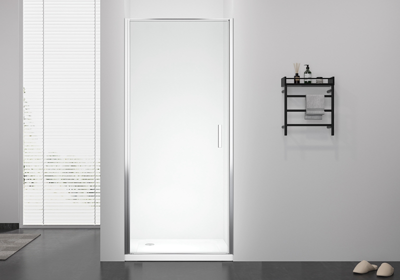 PV 1901F 6mm lasinen yhden oven sarana plus suihkukaappi metallikahvalla